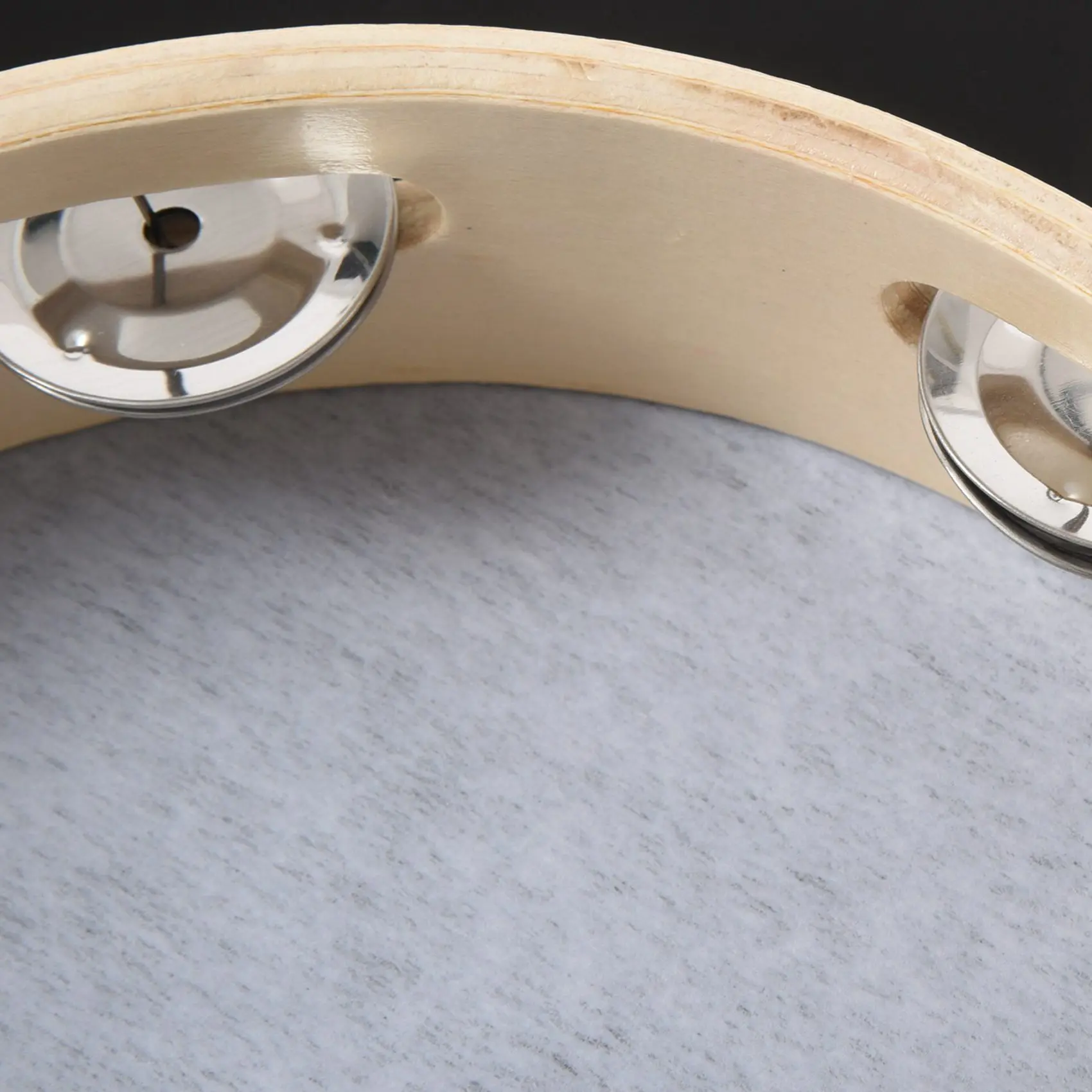 FSTE-4Pcs 8 Inch Musical Tambourine Tamborine Drum Round Percussion Gift For KTV Party
