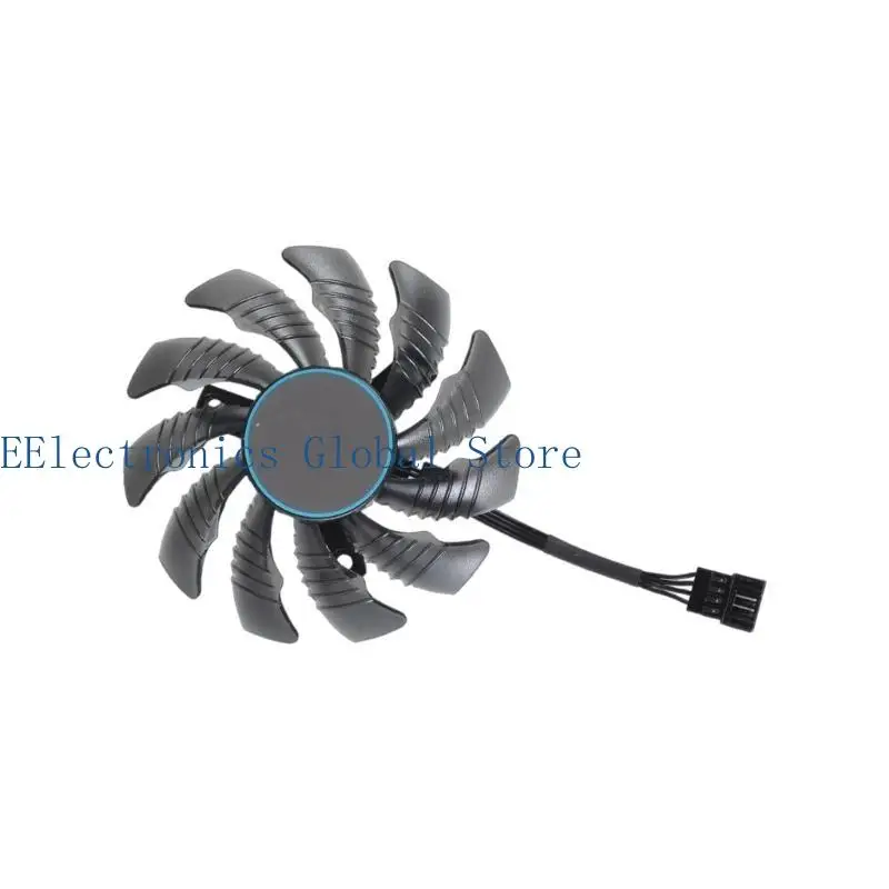 

462B Graphics Card Cooling Fan 4pin DC12V for RX6700XT 6600XT Heat Management