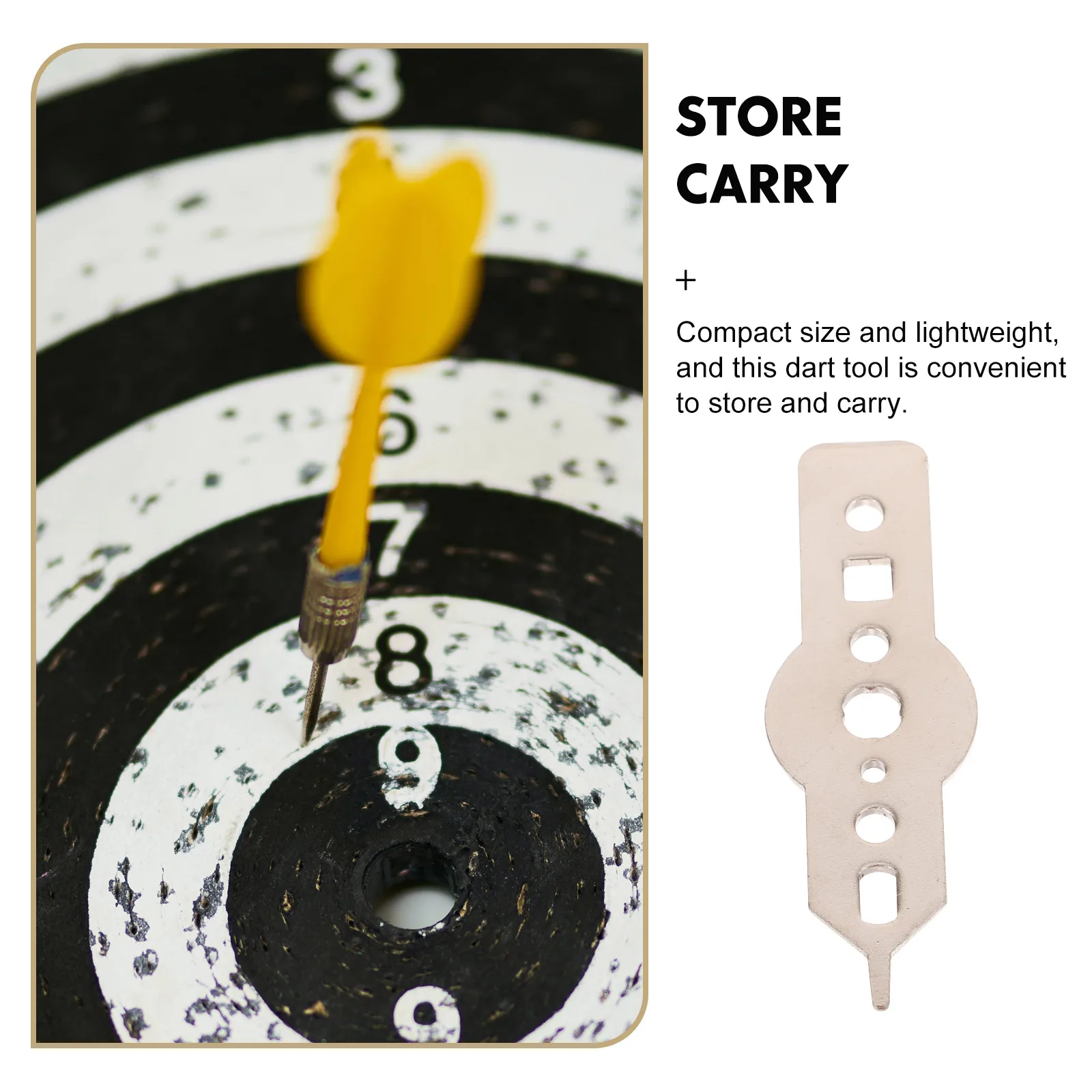 

Dart Installation Tool Metal Hand Wrench Loading Unloading Portable Head Handling Spanner Stainless Steel Multifunctional Easy