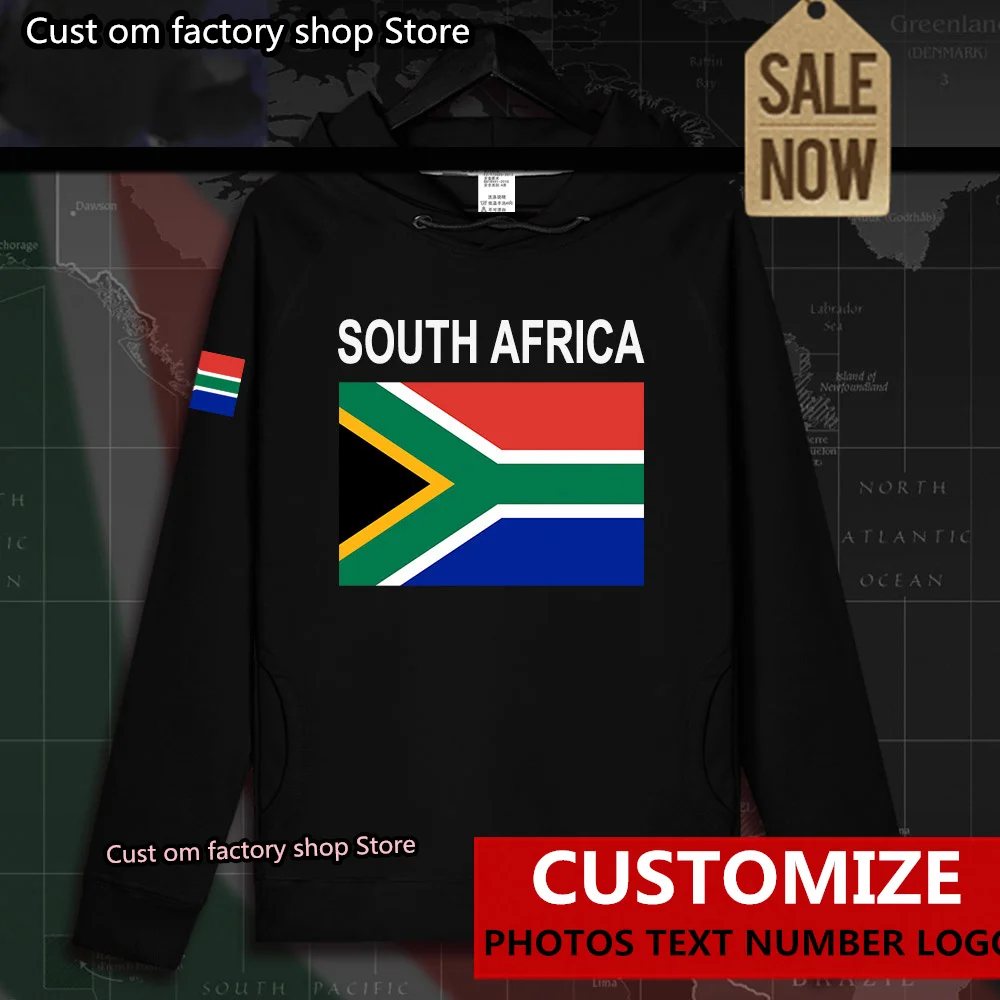 

South Africa RSA African ZAF mens hoodie pullovers hoodies men sweatshirt thin new streetwear clothing hip hop tracksuit nation