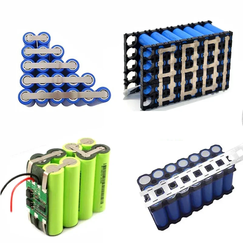 18650 Li-Ionen-Akku, Nickelblechplatte, 10 m/Rolle, vernickelter Stahl, Gürtelstreifen-Anschluss, Punktschweißmaschine, Batterieanschluss