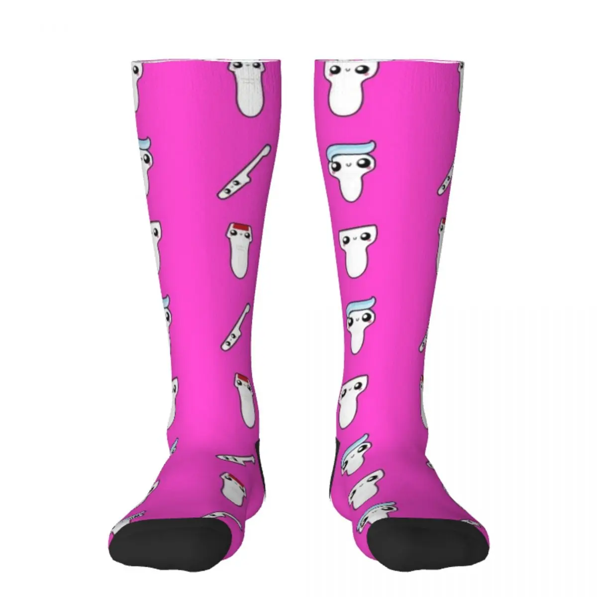 

Funny Ultrasound Gifts Sonosquad Pink by SonoGiggles Socks anti-slip Stockings compression Socks Ladies Men's