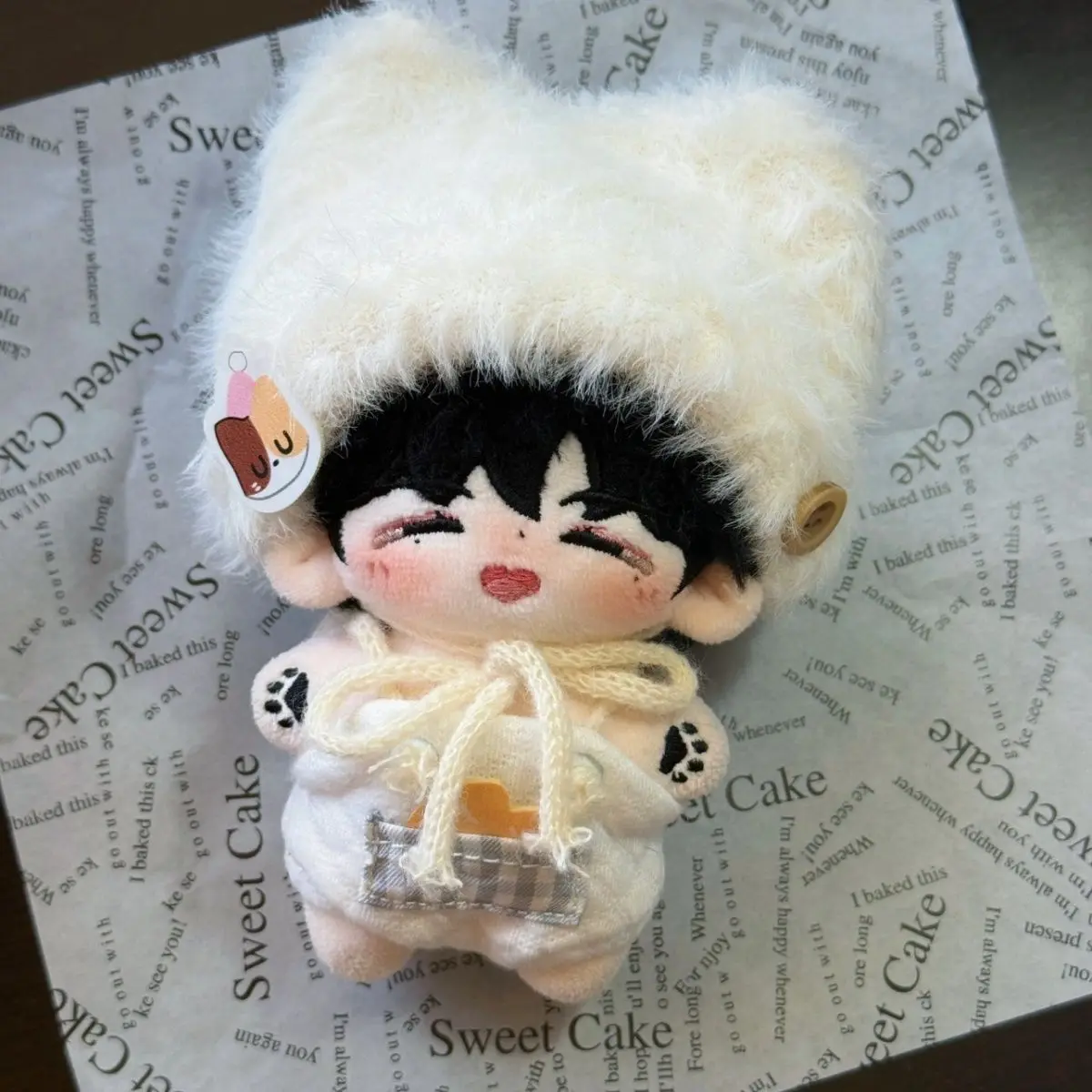 دمية قطنية ليو يونينغ شخصية 10 سنتيمتر جسم نجم البحر لطيف المشاهير تأثيري البضائع ألعاب من نسيج مخملي دمية #2