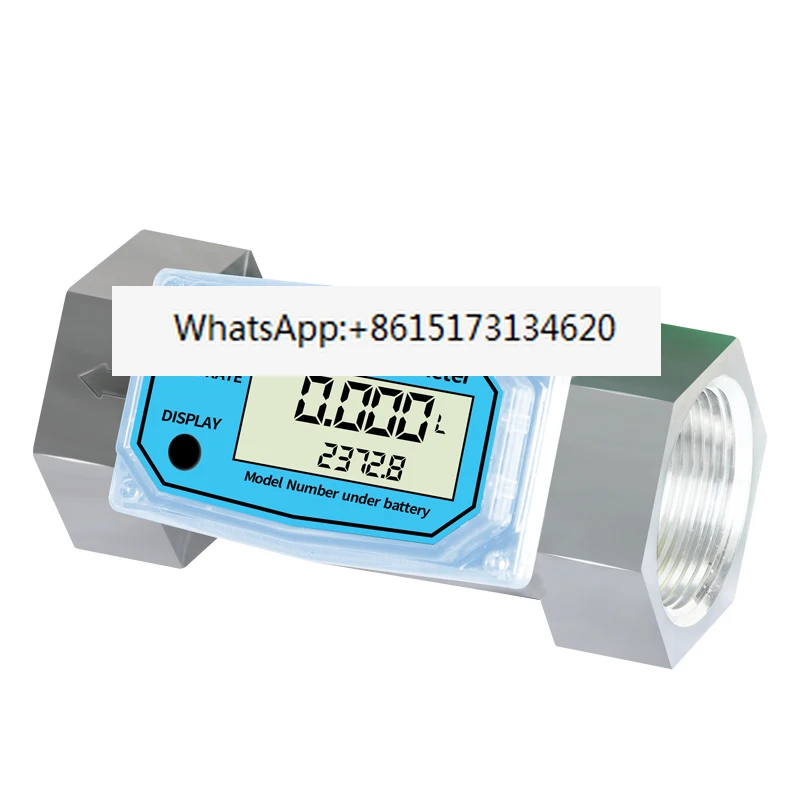 

Electronic turbine metering meter for water, gasoline, liquid, 1.5-inch, 2-inch instantaneous total cumulative quantity