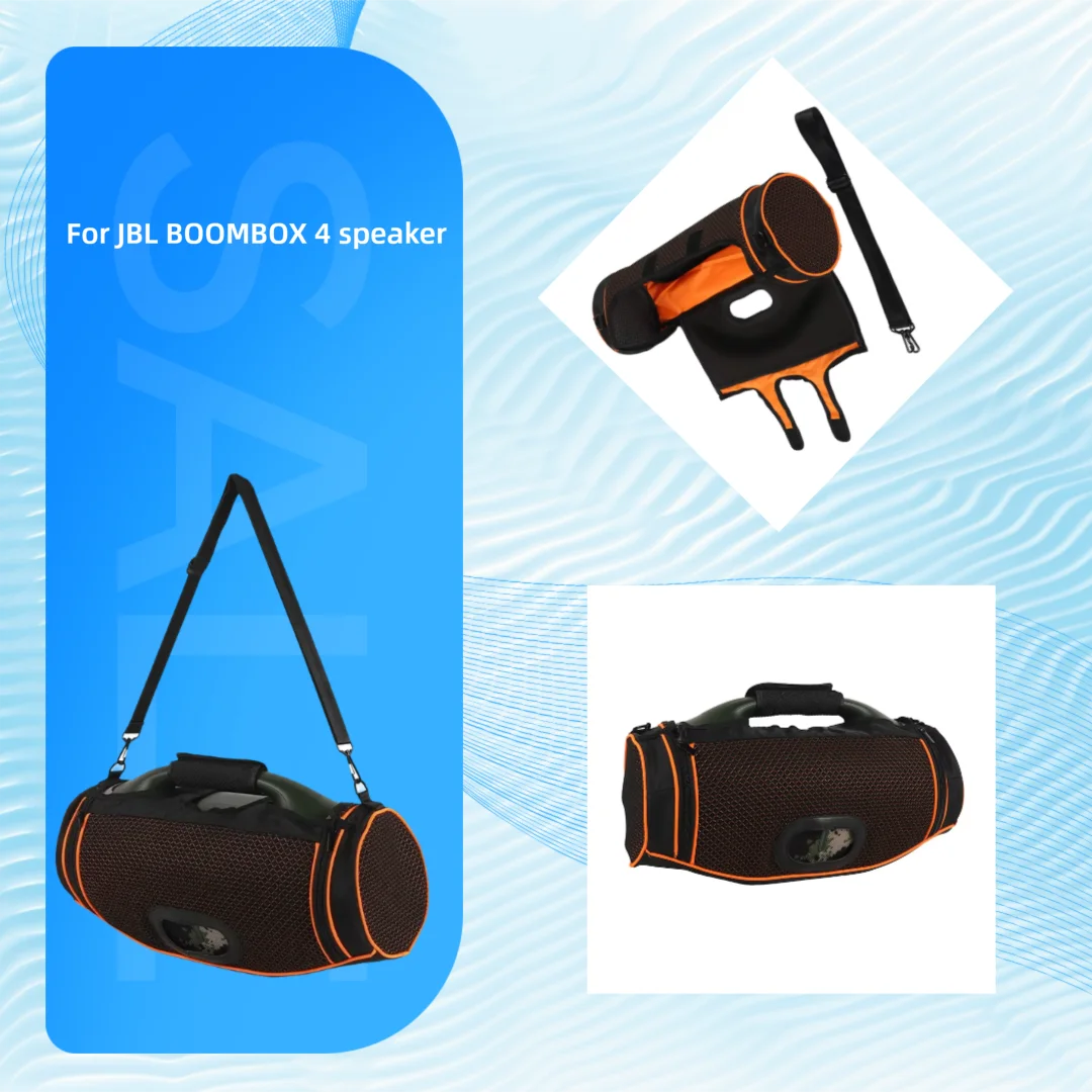 

For JBL BOOMBOX 4 Generation Protective Cover ，Mesh Bag Storage Case ，Portable Outdoor Speakers Travel Storage Solution