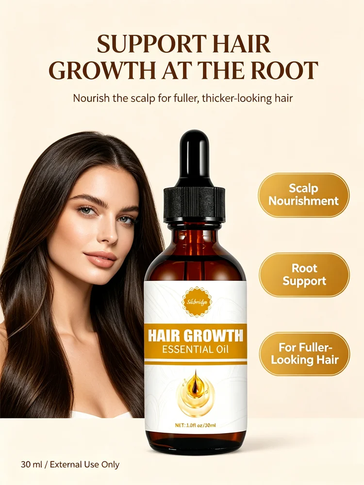 Scalp Revitalizing Growth Oil Support Continuous Hair Regrowth & Improve Overall Hair Density Naturally 30ml