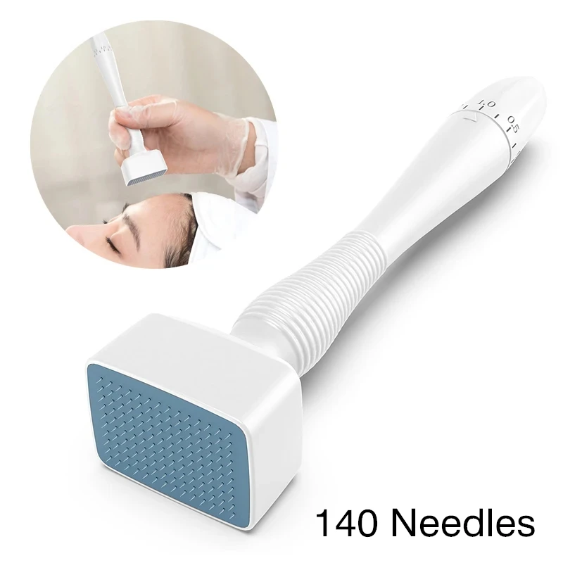 

Новые 140-игольчатые насадки с регулируемой длиной игл из нержавеющей стали для микронидлинга, инструмент для ухода за кожей и красоты.