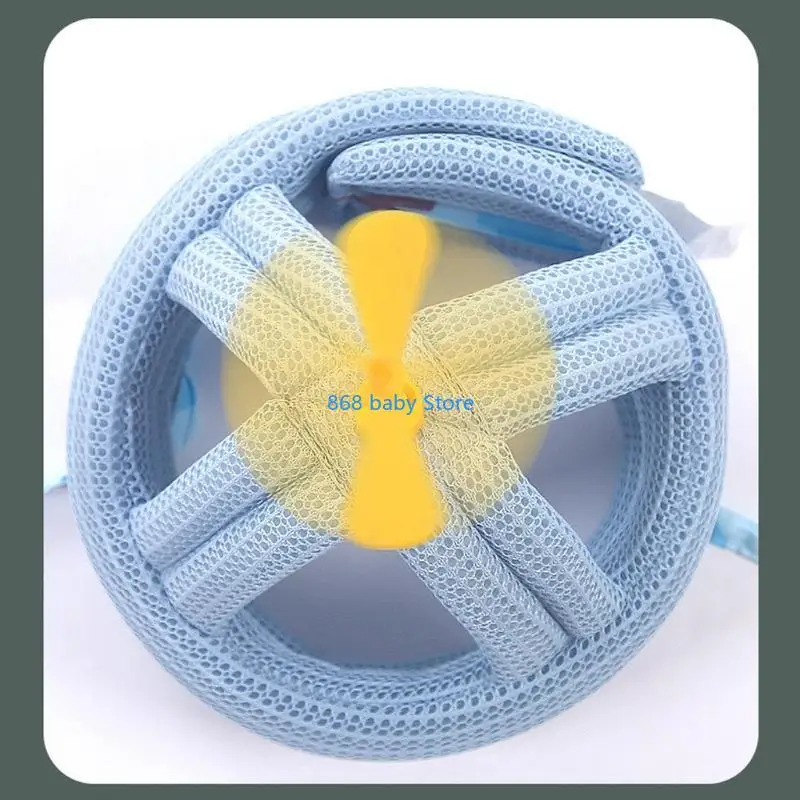 29EE Anti-collision Baby Toddler Cap Adjustable Breathable Baby Anti-fall Head Cap