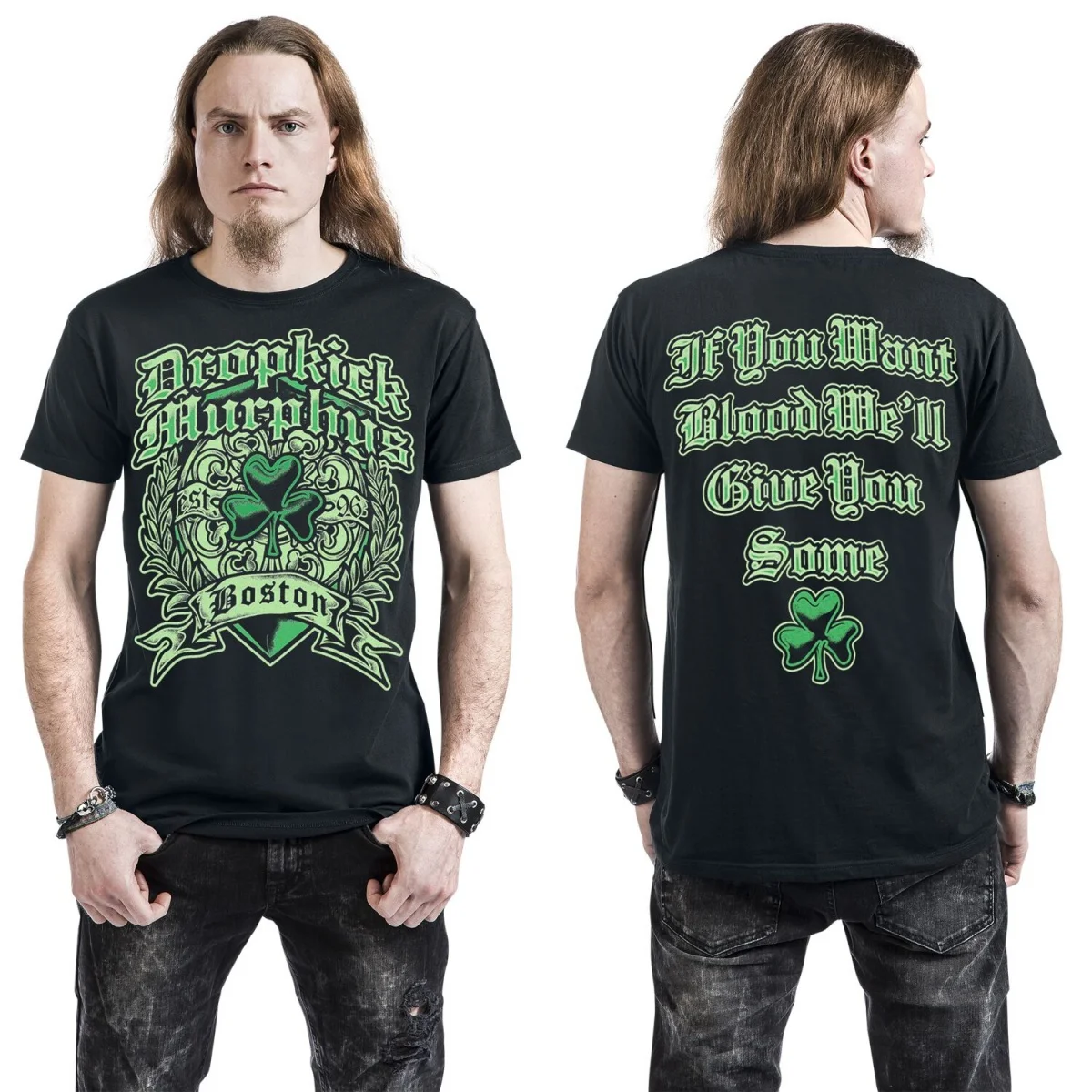 Dropkick Murphys Graphic Cotton T-shirt Unisex Summer Short Sleeve Fashion Brand Tee Luxury Casual Vintage Tees
