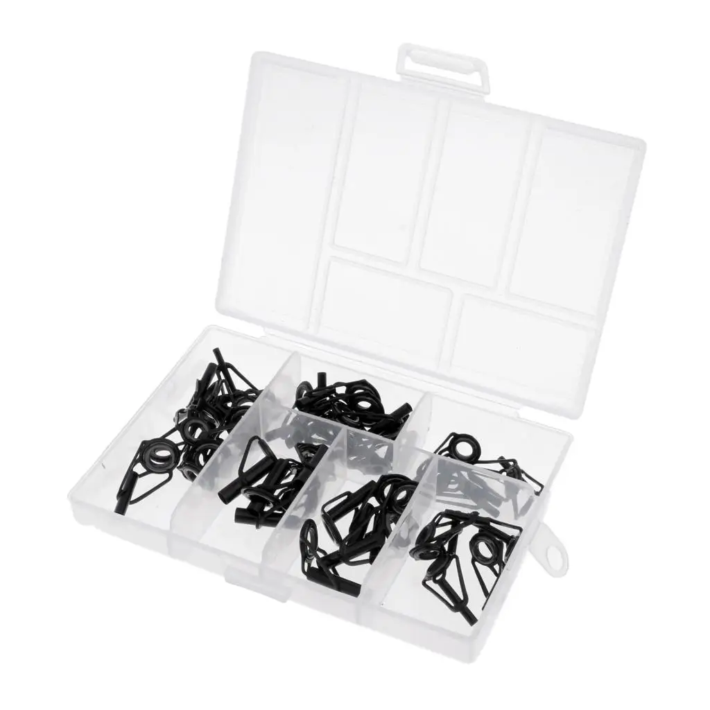 Fishing Rod Eye Ring Ceramic Guide Box Fishing Gear Accessory for Fishing Rod DIY Projects