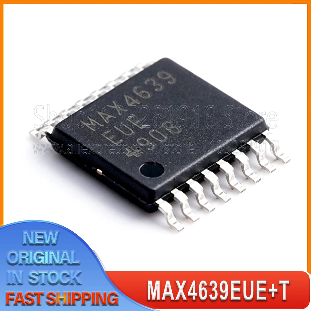 

1~20PCS/LOT MAX4639EUE+T MAX4639EUE MAX4639 EUE TSSOP-16 100% New Spot stock