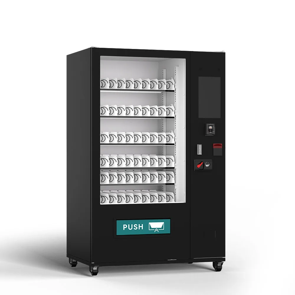 Smart Beauty Cosmetics Skin Care Eyelashes Hair Vending Machine Fashion Design with Credit Card Coin Payment System SDK Function