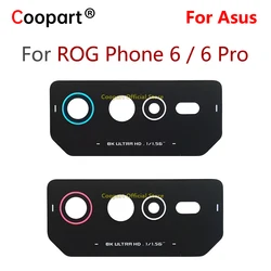 Back Camera Lens For Asus ROG Phone 6 / 6D / 6D Ultima /6 Pro Rear Camera Glass Cover Replacement With Adhesive Sticker