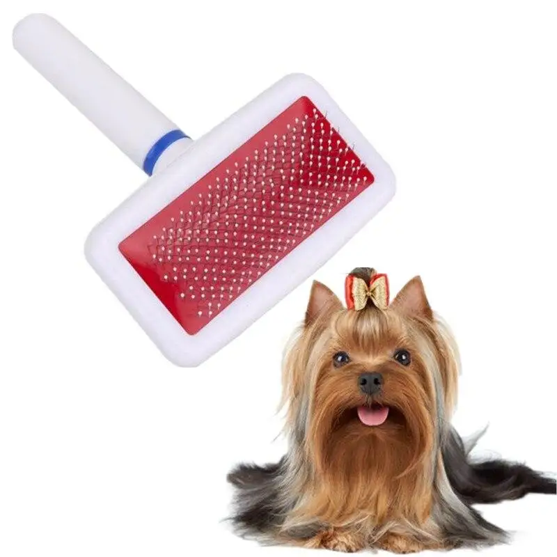 1PC Dog  Needle Combs Fur Cleaning Brush For Puppy Small Dog And Cat Hair Removal Massage Comb Pets Beauty Grooming Too