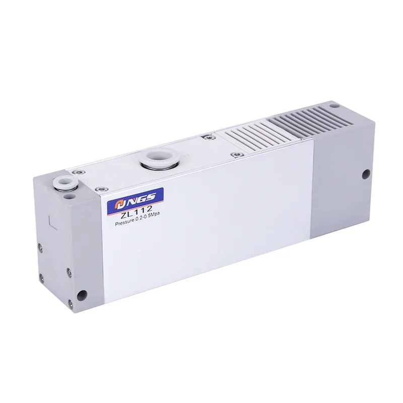 ZL112 Industrial Large Flow Negative Pressure Multi-Stage Vacuum Generator Pneumatic Ejector Pump ZL212-P-K15LZD-GN G D