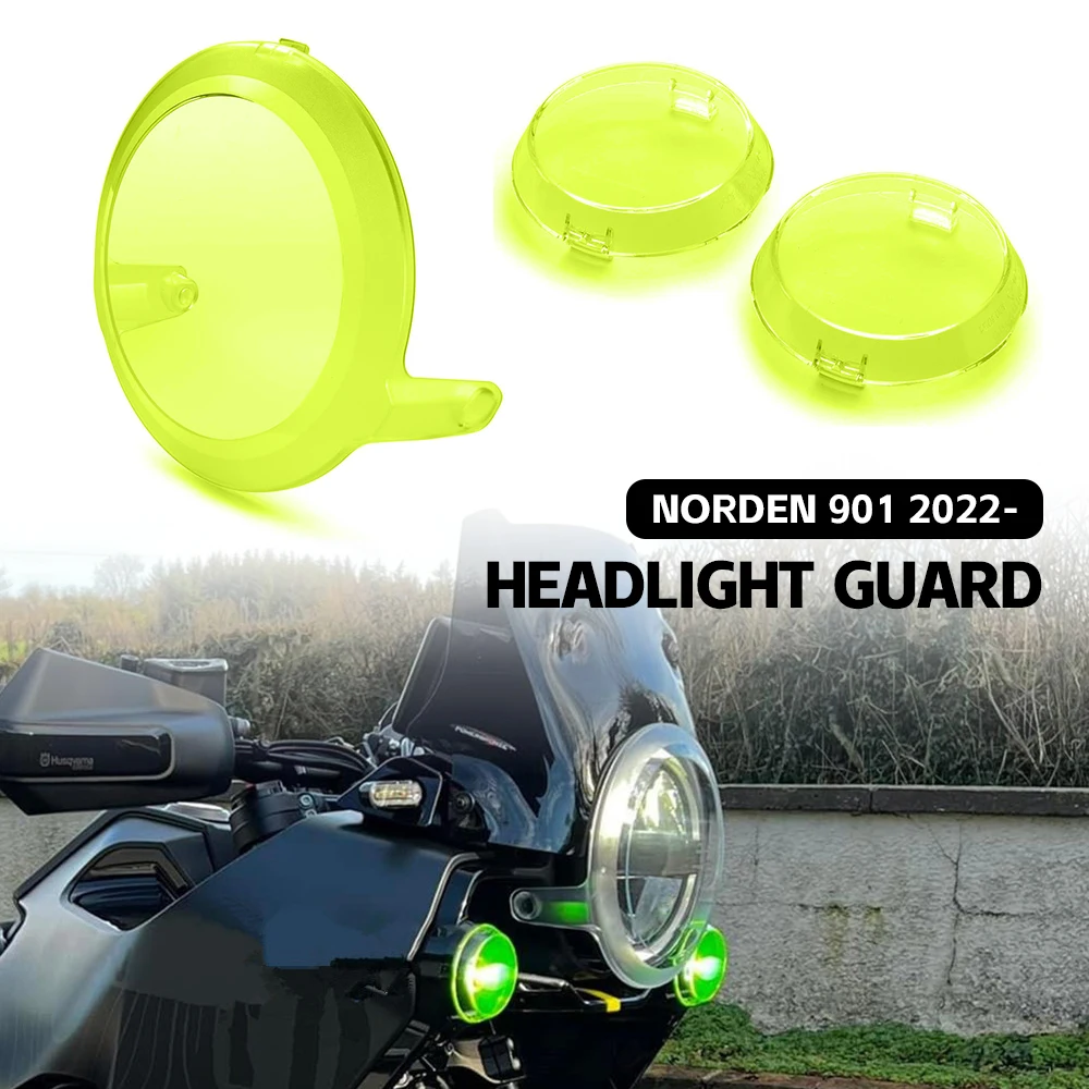 

For Husqvarna Norden 901 NORDEN901 2022 2023 NEW Motorcycle Accessories Transparent Headlight Protective Cover