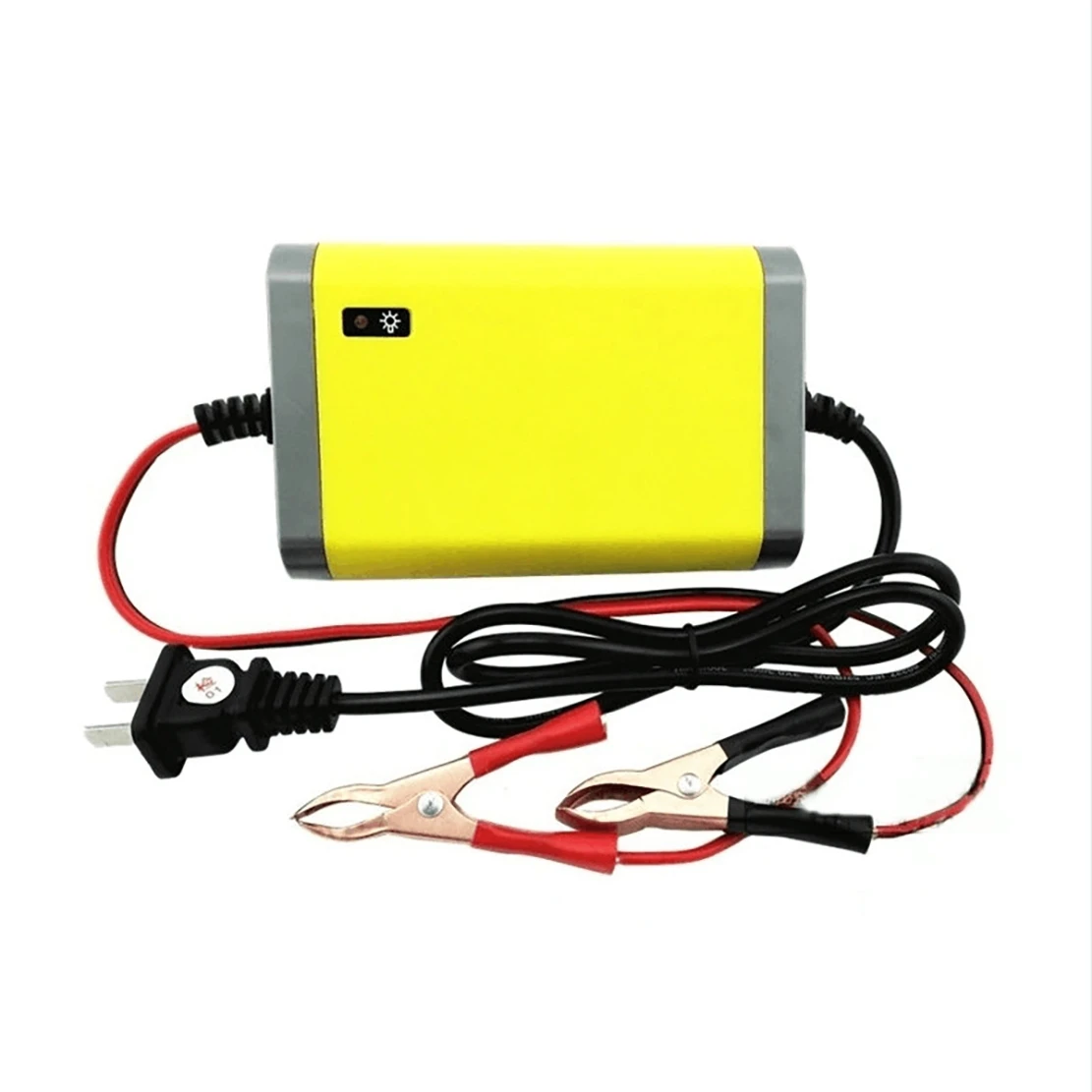 Motorcycle Battery Smart Fast Charger 12V 20A for Motorcycle Electric Lead Acid Battery Auto Battery Charger US