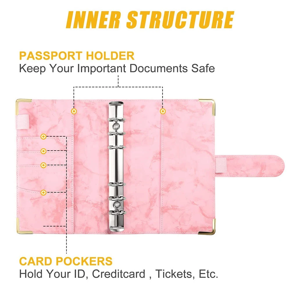 ตัวจัดระเบียบเงิน A6เป็นเงินสดเอกสารงบประมาณพร้อมซองเงินสดซองจดหมายราคาประหยัดออแกไนเซอร์สำหรับเงิน C