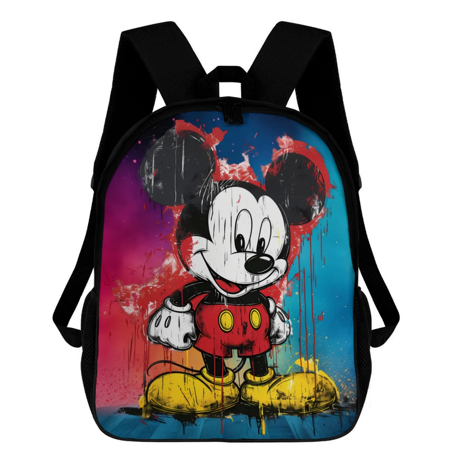 

Mickey Mouse Mochilas De Hombre Printed School Backpacks For Teenagers University Bag Woman 12 Inch School Backpack Bag