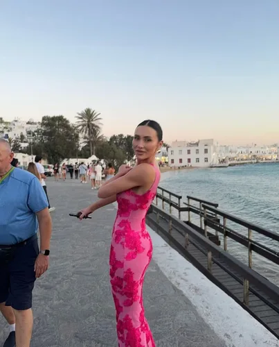 Imagen 2 del producto Vestido de fiesta elegante sin mangas con flores 3d para mujer, vestido de malla bordado ajustado a la cadera, vestidos Maxi a la moda para mujer 2024