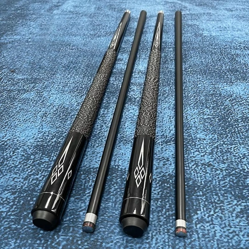 High Precision Black Technical Billiard Club 10mm 11.5mm 13mm Trick 1/2 Split Snooker Special Club