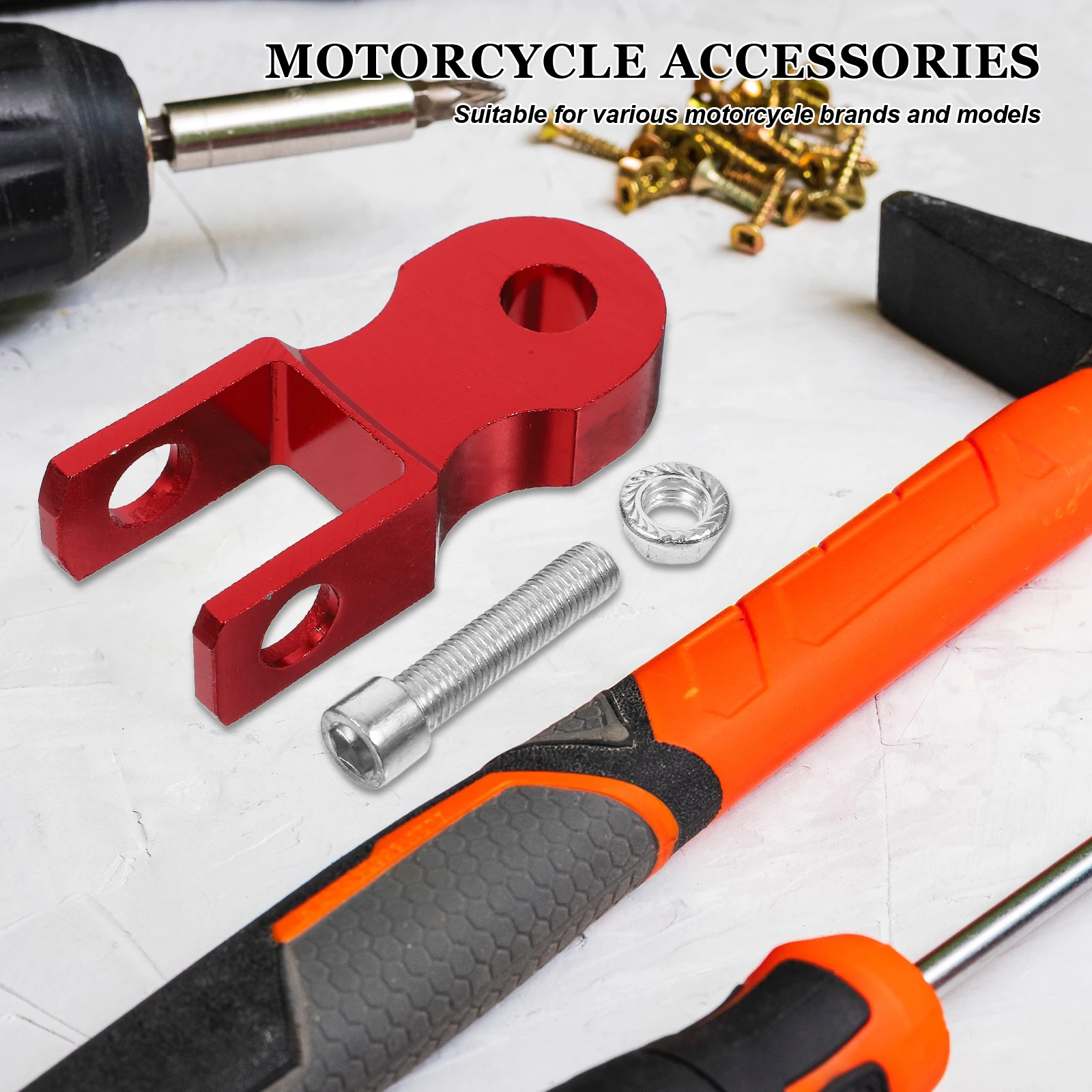 

Durable Aluminum Alloy Motorcycle Shock Riser Rear Shock Extender Heightening Adapter For Off Road Performance