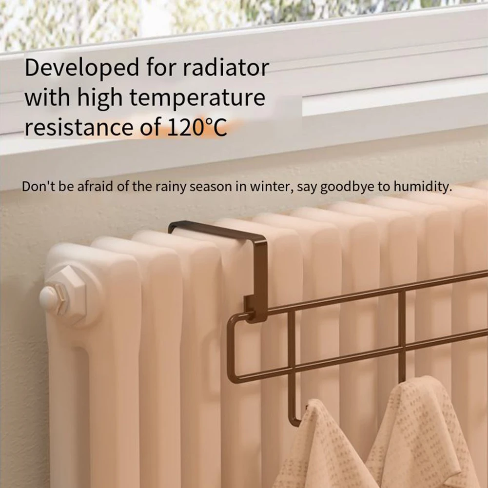 Towel Rail Hanging 35cm Cloth Hanger Storage Holder 35x4cm Towel Holder Radiator Tool Accessories For Heating Radiator 2024 New