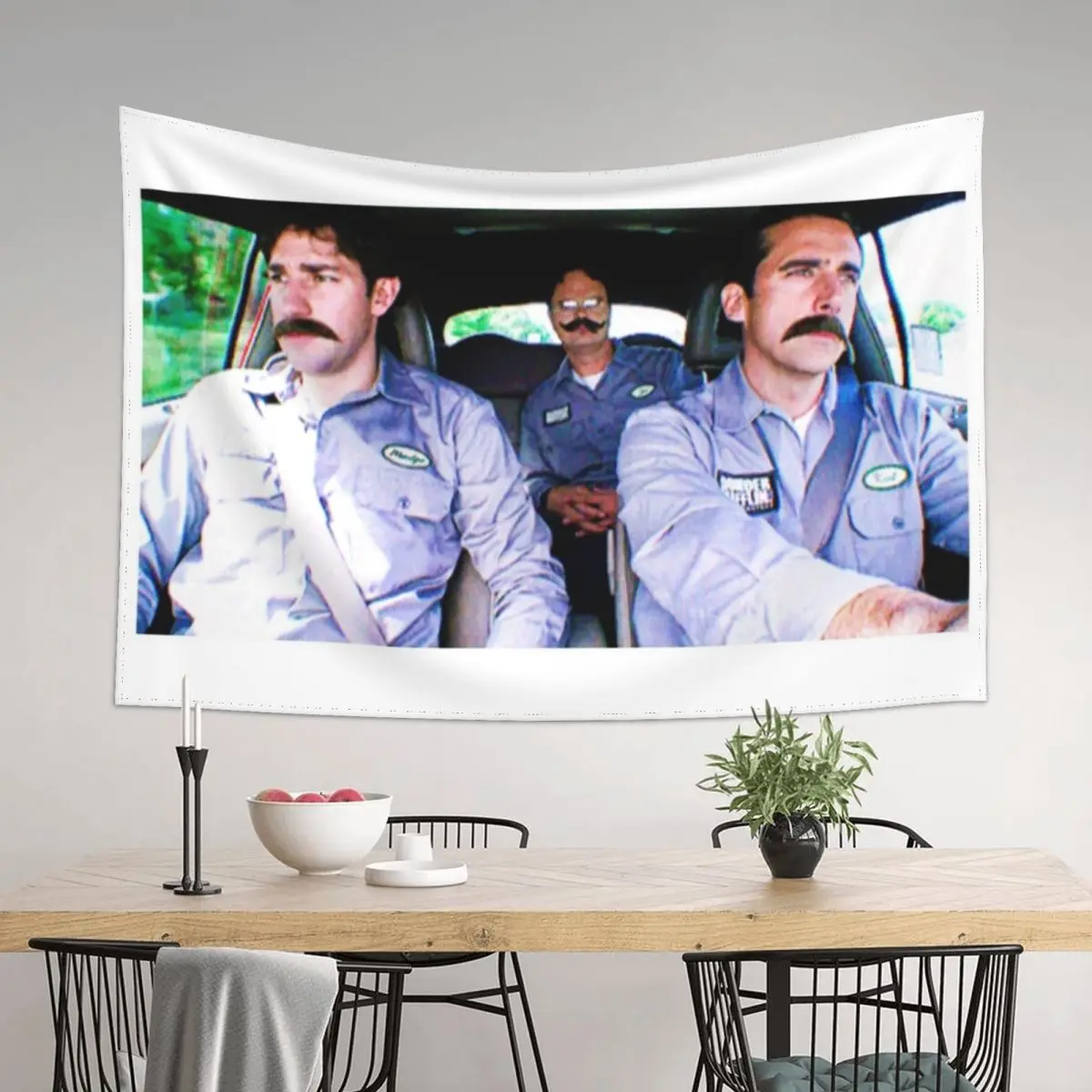 

Jim, Dwight and Michael as Warehouse Workers Tapestry Bedrooms Decorations Decoration Bedroom Room Design Tapestry