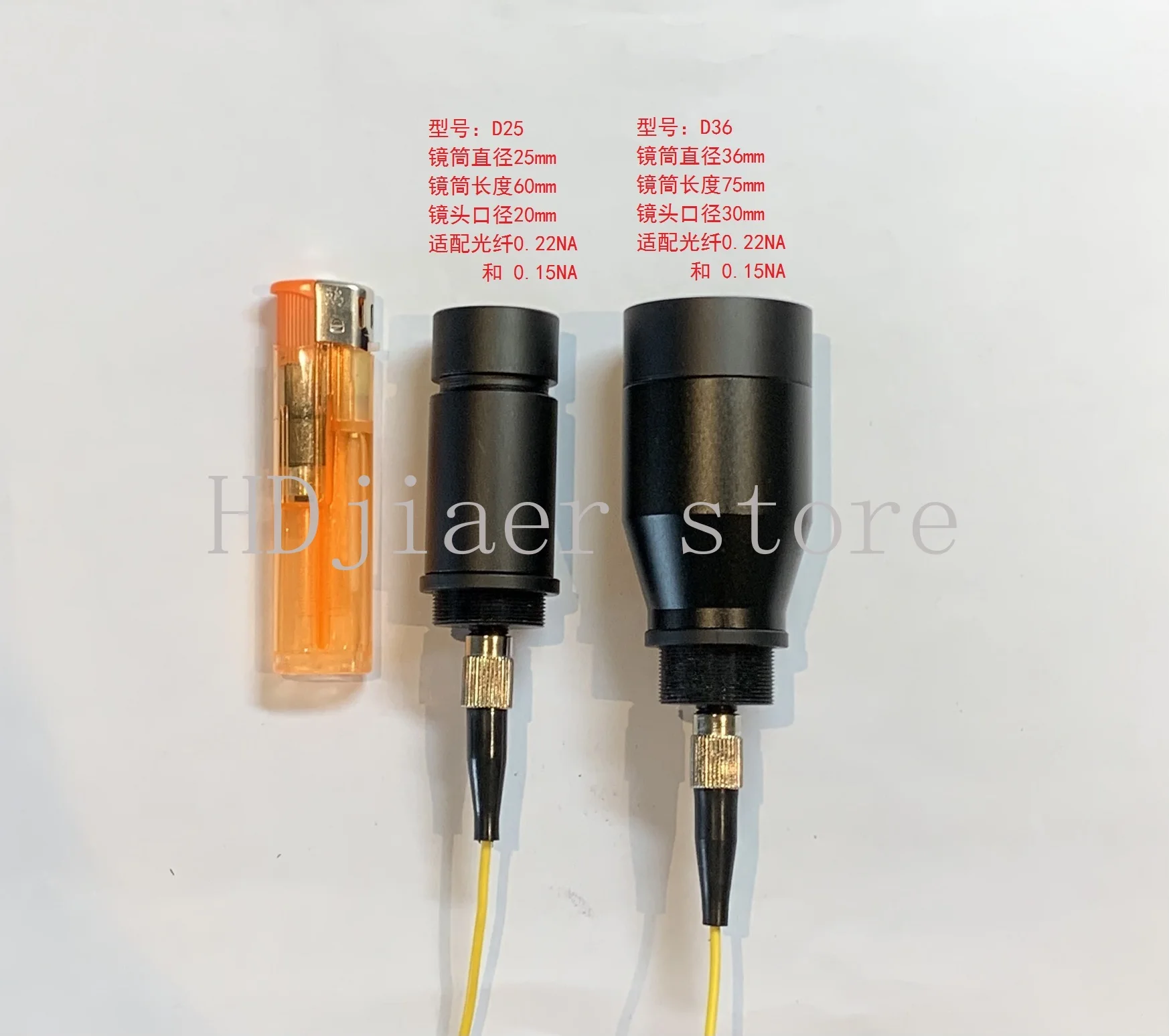 

FC Port SMA905 Port D80 Port Fiber Laser Beam Expanding Mirror + Focusing Mirror Adjustable Focal Length