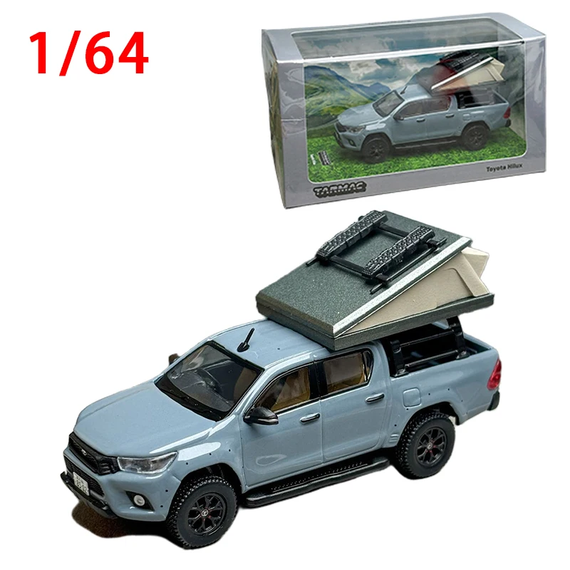 Diecast 1/64 Scale Model Car Toyota Hilux Alloy Car Model Suv Estate Car Play Vehicles Toys for Boys Original Box