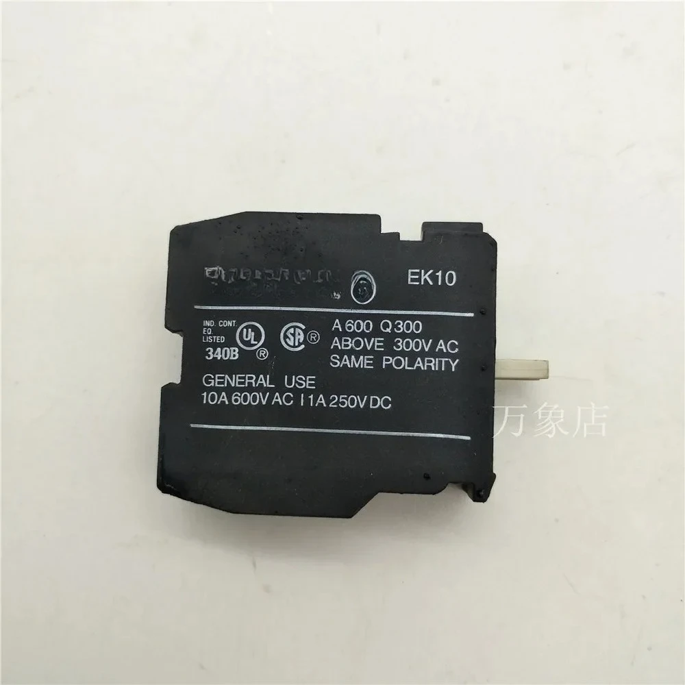 (Suitable for MOELLER) EK10 auxiliary contact 340 real photo VDE0660 brand new original button accessory