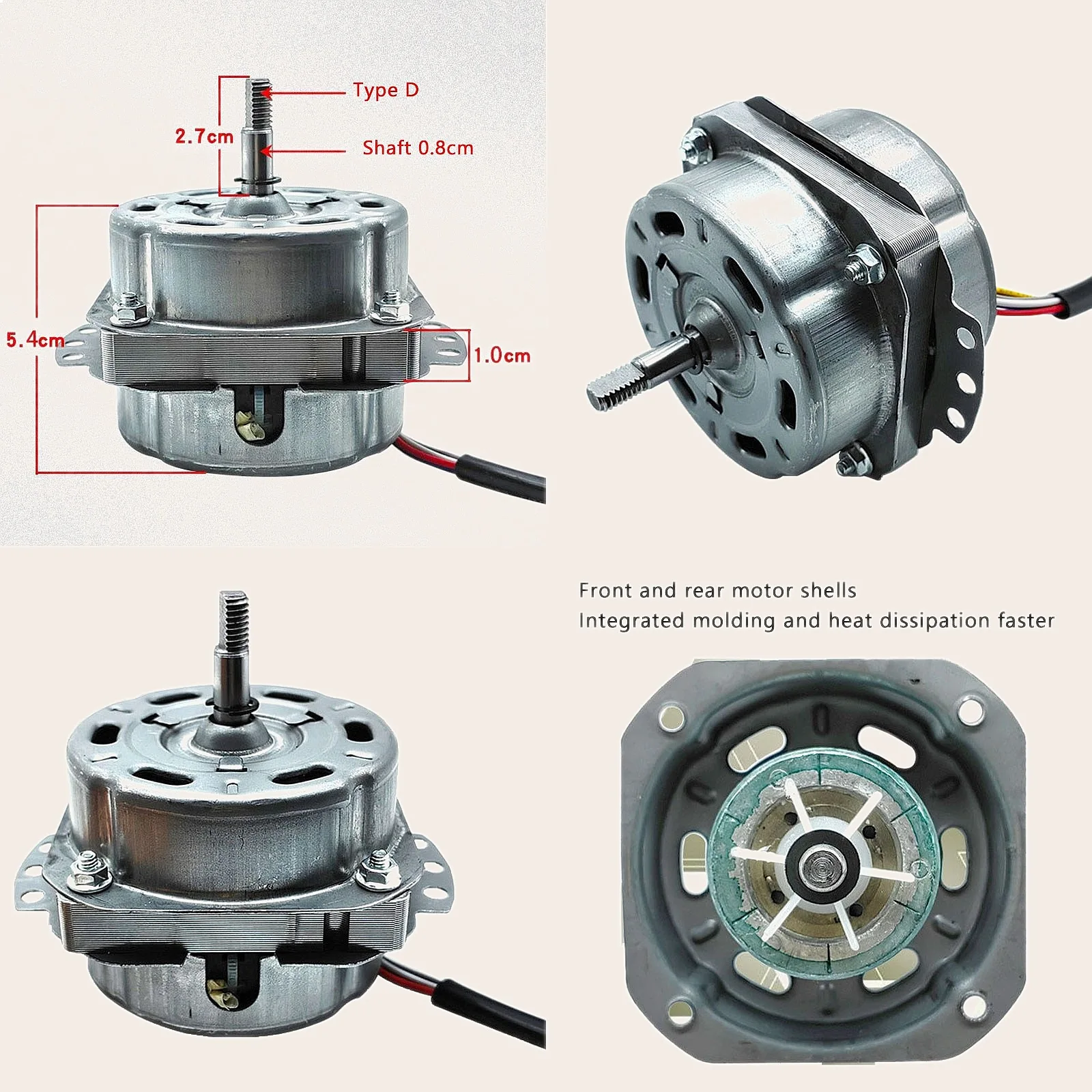 

Electric Fan Motor Small Reverse Motor AC DC 12V 24V 110V 220V Speed Control