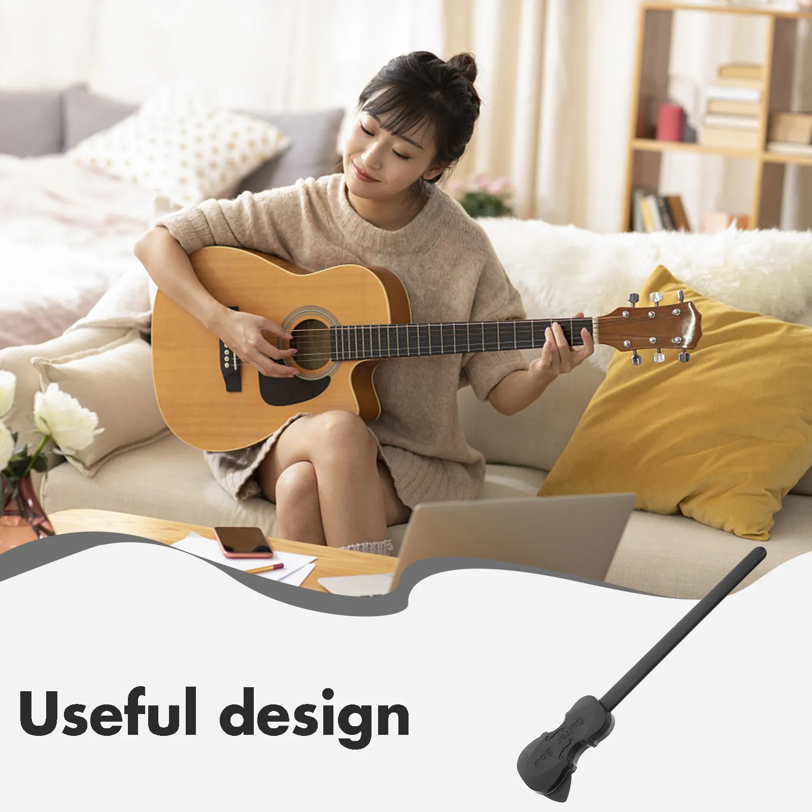 

Струнный медиатор для гитары: стильный, интегрированный дизайн, улучшенное музыкальное впечатление, долговечность, для акустических и фолк-гитар, отличный подарок