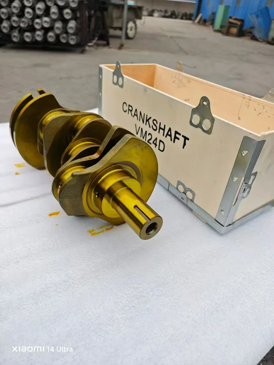 

High Quality WK2 Engine Crankshaft for Jeep Grand Cherokee RAM VM23 VM23D VM44 VM44D VM63 VM63D EXF EXN 3.0 Diesel OE 68147110AA