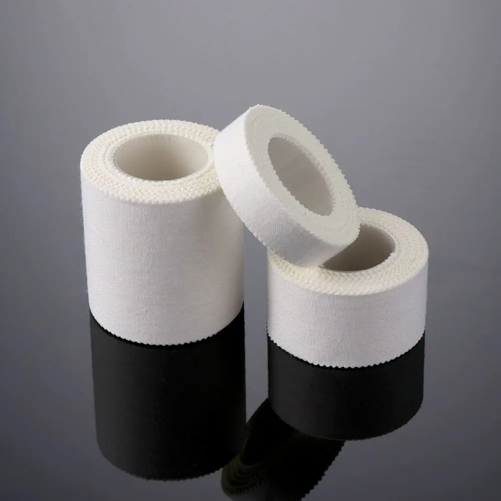 1PC Waterproof Premium Adhesive Sports Tape Cotton Binding Physio Muscle Elastic Bandage Strain Injury Support Outdoor Popular