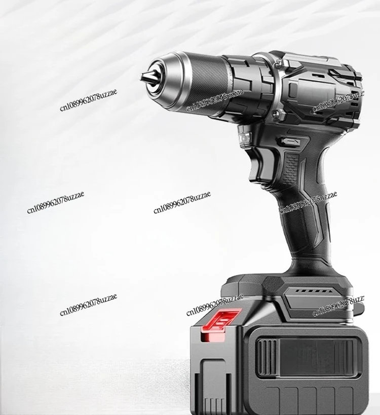 

Hand Drill Lithium Battery Impact To High Power Household Wall Punching Hole Charging Multi-function Tool Electric Screwdriver
