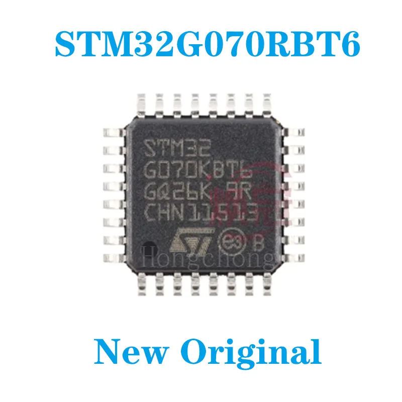 STM32G070KBT6 STM32G070 MCU 32-bit ARM Cortex M0+ RISC 128KB Flash 2.5V/3.3V LQFP32 ST Electronic components IC New Original