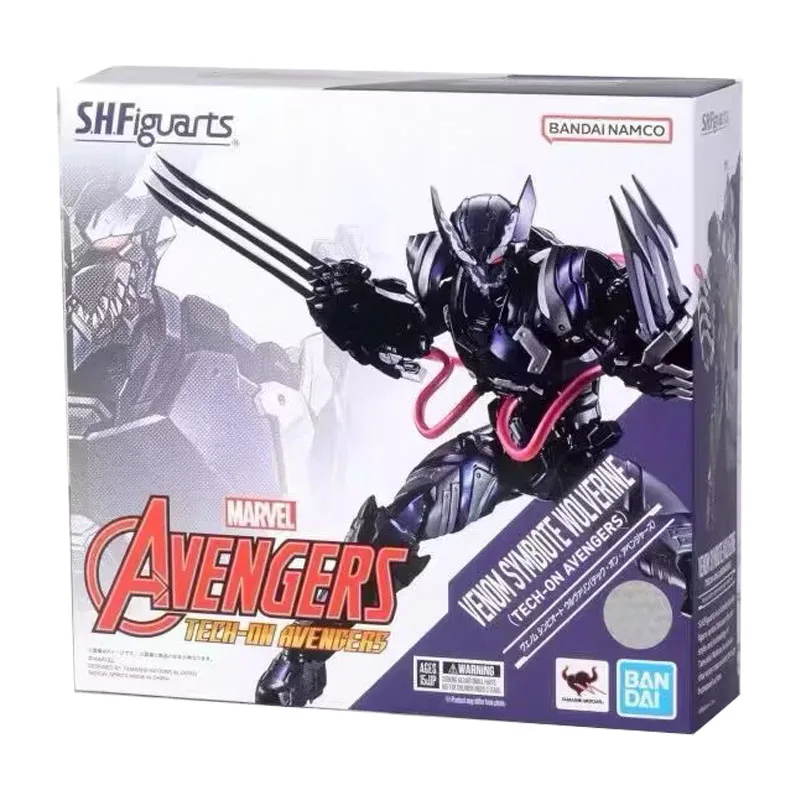 

Bandai SHF Мстители Росомаха Веном Симбиоз МСТИНЫ МСТИТЕЛИ АВЕНТИР Аниме Персонажи и куклы