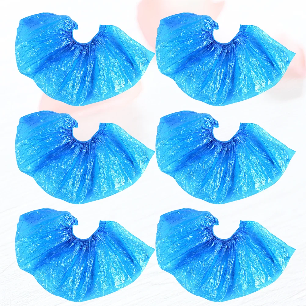 

200pcs Waterproof Dustproof Shoe Cover Thick Disposable Nonwoven For Lab Salon Workshop Use Protective Footwear Covers
