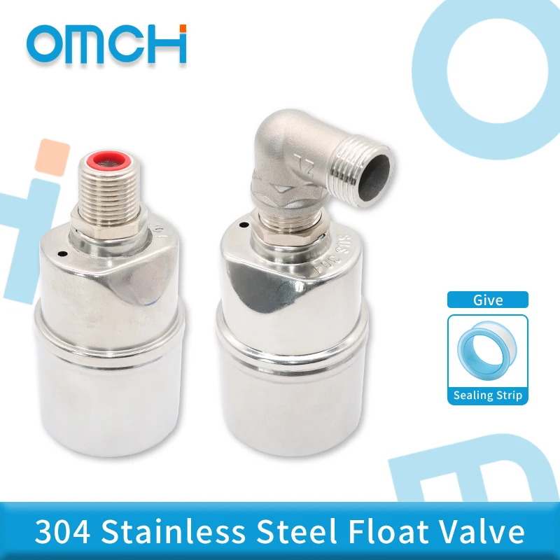 OMCH Automatic Water Level Control Valve Stainless Steel Floating Ball Valve Water Tank Water Tower Shutoff Valve