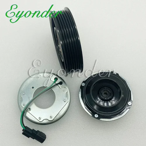 Imagen 1 del producto Polea de embrague de compresor de CA A/C para Ford Explorer Sport 3,5 3.5L FB53-19D629-BA FB5319D629BA FB5319D629BB FB53-19D629-BB