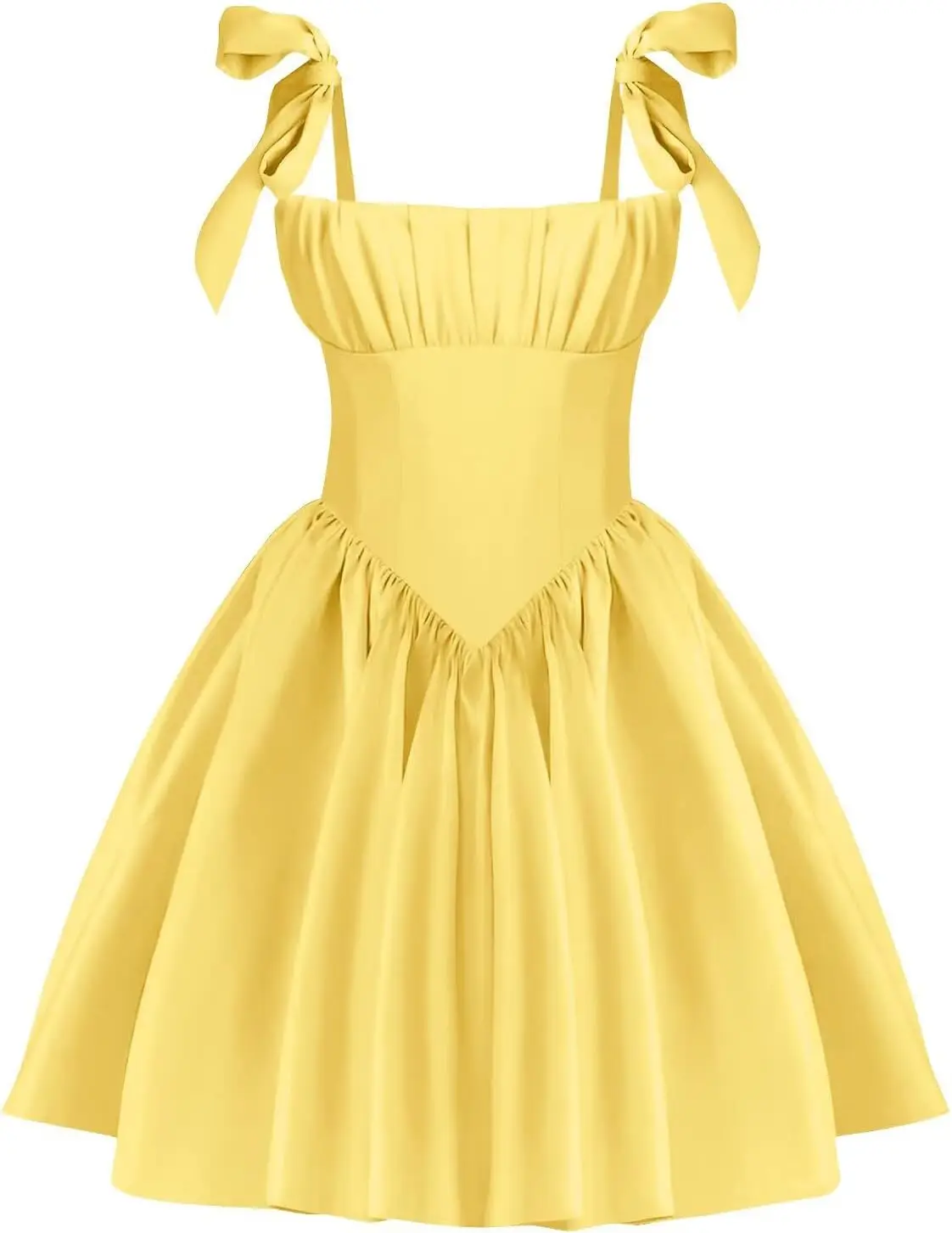 

Spaghetti Straps Satin Homecoming Dresses for Teens A-line Corset Short Prom Formal Cocktail Gowns with Pockets Mini Dress