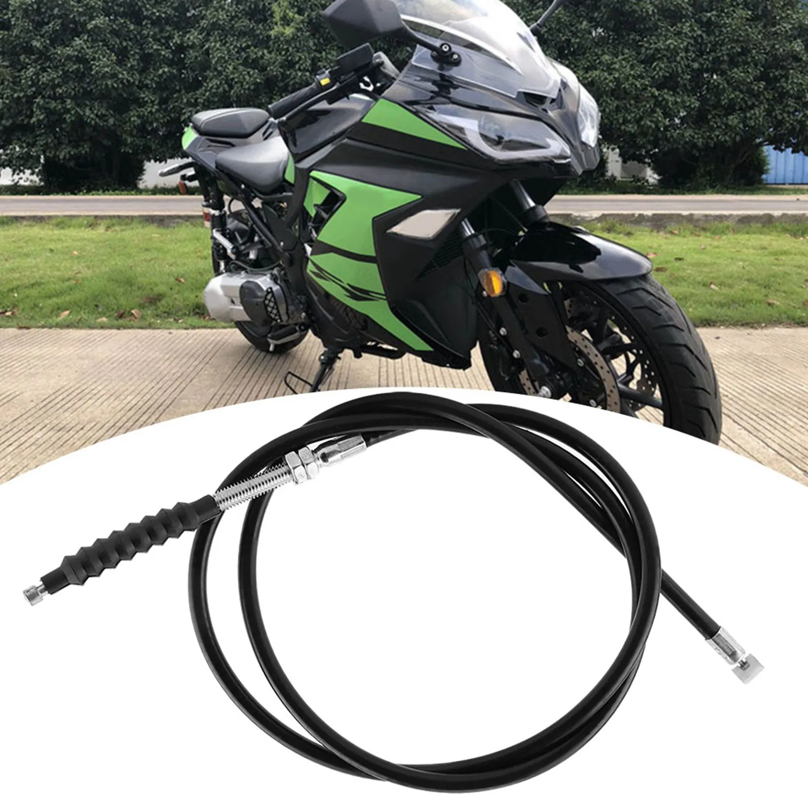 Línea de conexión de Cable de embrague de motocicleta para ATV de 150cc, 200cc, 250cc, motos de cross y Scooters, Cable de freno de Motor de plástico PVC de 1,2 m