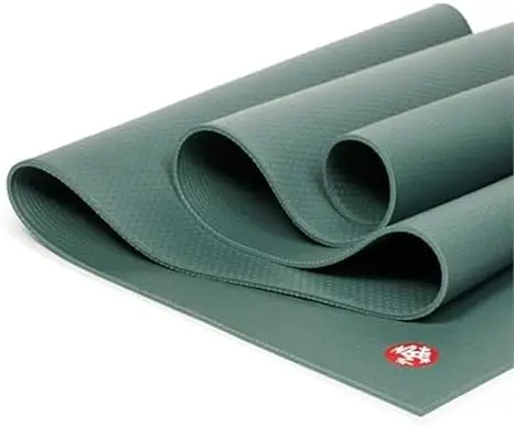 PROlite Yoga Mat - 1 Teacher Recommended, Grippy Textured 6mm ultra-dense, Hot Yoga Workout, Studio at Home Pilates