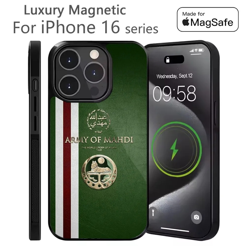 

C-Chechen National Flag Phone Case For iPhone 16,15,14,13,12,11,Plus,Pro,Max Mini Magsafe Magnetic Wireless Charging