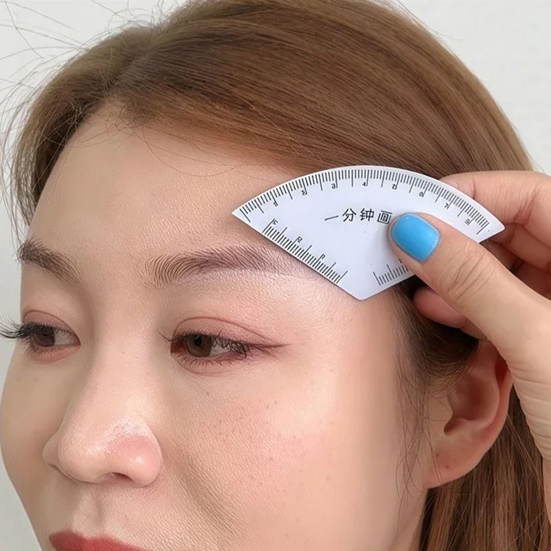 1 st Snelle Tekening Wenkbrauw Ontwerp Heerser Microblading Mapping Tool Vormgeven Permanente Make-up Tekening Gids Heerser Tattoo Supplies