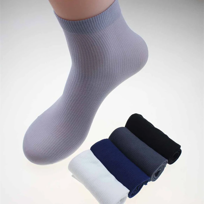 High Quality New Arrival Brand Woman Socks Cotton & Bamboo Fiber Classic Business Men's Socks  Autumn-Winter Motion Socks