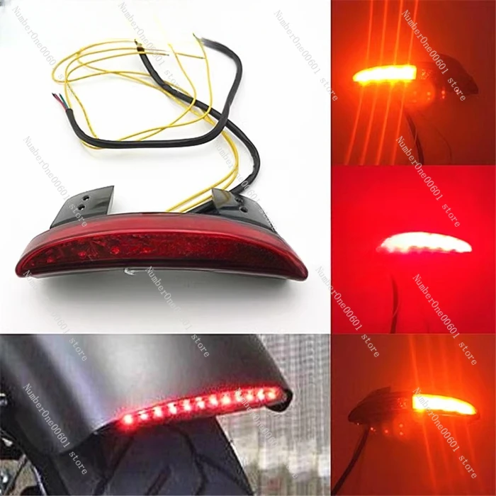 Applicable to Xl883n Xl1200n X48 Short Masonry Led Modified Stop Lamp Rear Lamp Turn Signal