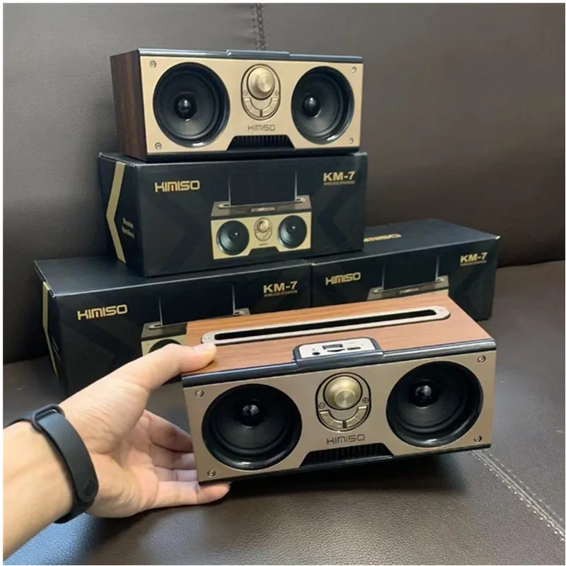 Speaker Bluetooth Nirkabel Portabel Speaker Volume Tinggi Penyisipan Kartu Mobil Rumah Tangga Kecil Speaker Ponsel Kelas Subwoofer