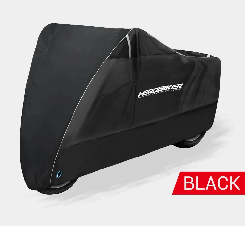 Wasserdichte Motorradabdeckung M L XL XXL XXXL XXXXL Ganzjahres-Motorradabdeckung Staubdicht UV-Schutz Outdoor Camping Moto Cover – Detail 10
